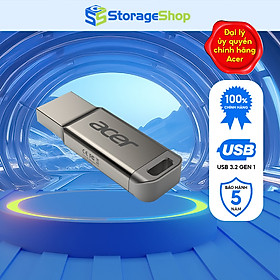 USB 3.2 Gen 1 Acer UM310 SuperSpeed dung lượng 256GB I 512GB I 1TB Bảo hành 5 năm Hàng chính hãng