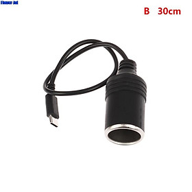 USB C mới C PD Loại C nam đến 12V Xe hơi LIGHT