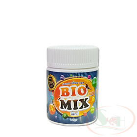 Hình ảnh Vi sinh bột Biomix Bio Mix Plus 3 in 1 men vi sinh tổng hợp đậm đặc xử lý nước bể ao hồ