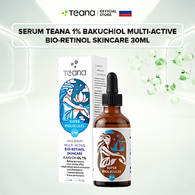 Serum Teana 1% Bakuchiol SM1 Super Molecules Multi-Active Bio-Retinol dưỡng ẩm, làm sáng và trẻ hóa da - 30ml