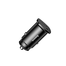 Mua Tẩu Sạc Nhanh Ô Tô Baseus Square Metal 30W PPS Car Charger(PD3.0、QC4.0+SCP、AFC) (Hàng chính hãng)