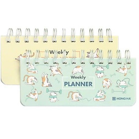 Hồng Hà - Số Weekly Planner 159x65mm, 200tr, Đl 100/76-78 (0065-Hồng Hà)