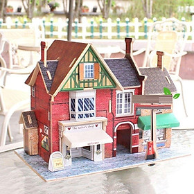 Đồ chơi lắp ráp gỗ 3D Robotime F134 - Mô hình Cửa hàng Thời Trang