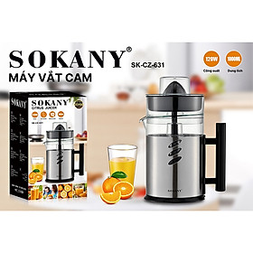 Mua Máy vắt cam tự động công suất cao  máy ép cam tự động SOKANY SKCZ631 - HÀNG CHÍNH HÃNG -DELIYA