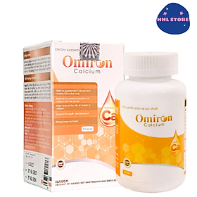 Mua Viên Tăng Chiều Cao Omiron Calcium Hỗ Trợ Phát Triển Chiều Cao Cho Trẻ Bổ Sung Canxi Và Vitamin D3