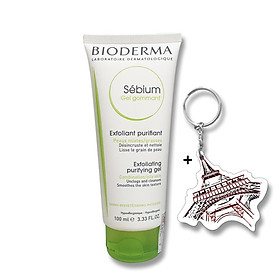 Tẩy Tế Bào Chết Bioderma Gel Gommant Dành Cho Da Dầu Nhờn Mụn 100ml + Tặng