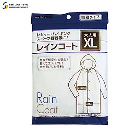 Áo mưa người lớn siêu nhẹ Rain Coat hàng nội địa Nhật Bản