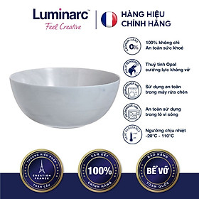 Bộ 2 Tô Thuỷ Tinh Luminarc Diwali Granit Marble 21cm - LUDIP9836