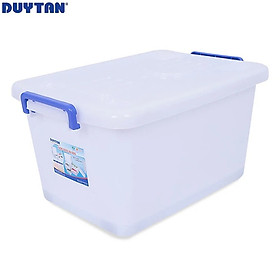 Mua Thùng vuông nhựa Duy Tân 90 lít có bánh xe (70 x 49 x 41 cm) - 17496 - Hàng chính hãng