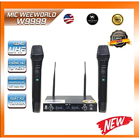 Mua MÍC KHÔNG DÂY MINI WEEWORLD 9999 – HÀNG CHÍNH HÃNG