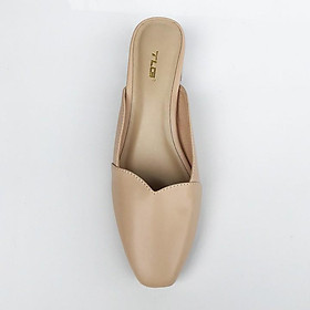 Giày sục da cao cấp nữ thời trang hở gót siêu độc 21275