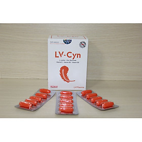 Lv - CYN Viên uống hỗ trợ làm đẹp Da - Móng - Tóc 