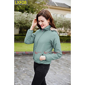 ÁO GIÓ NỮ lông cừu cao cấp SIÊU NHẸ, Siêu phẩm chống nước, lớp lót lông cừu siêu ấm, giữ nhiệt tốt