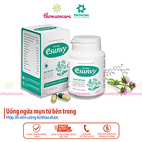 Viên uống ngừa mụn Esunvy - Sạch mụn trứng cá, đầu đen, mờ vết thâm