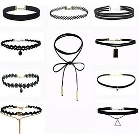 Set 10 Vòng Cổ Choker Mimosa - Giao Mẫu Ngẫu Nhiên