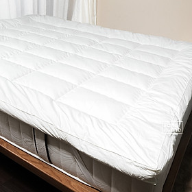 Mua Topper Tấm làm mềm nệm đệm khách sạn lông vũ nhân tạo microfiber siêu êm ái Bống Home  dày 10cm có 3 kích thước 1m4  1m6  1m8
