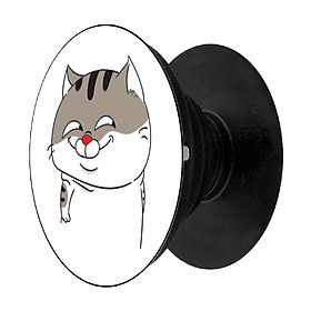 Popsocket - Giá đỡ điện thoại đa năng in hình Mèo con lồi lõm - Hàng Chính Hãng