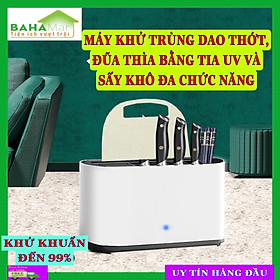 MÁY KHỬ TRÙNG DAO THỚT, ĐŨA THÌA BẰNG TIA UV VÀ SẤY KHÔ ĐA CHỨC NĂNG "BAHAMAR"  tiệt trùng và sấy khô dụng cụ nhà bếp như dao, thớt, v. v. Tia cực tím chiếu xạ và nóng để khử trùng có thể khô dụng cụ nhà bếp nhanh chóng 