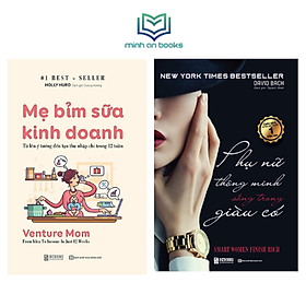 [Download Sách] BIZBOOKS - Combo 2 Cuốn Sách Dành Cho Người Phụ Nữ Hiện Đại: Mẹ Bỉm Sữa Kinh Doanh Online + Phụ Nữ Thông Minh Sống Trong Giàu Có - MinhAnBooks