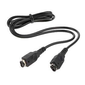2 Player LINK CABLE (Black) - For Nintendo GameBoy Advance & GBA SP - 1.2m