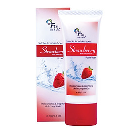 Sữa rửa mặt Fixderma Strawberry Face Wash (60g)
