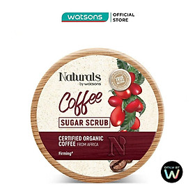 Tẩy Tế Bào Da Naturals By Watsons True Natural Chiết Xuất Coffee 200g