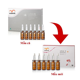 Bô 6 ống Serum tế bào gốc Nhau thai cừu và Nọc ong Rebirth Cellular B Plavenom Gift Set 10ml - Ngăn ngừa nám, chống lão hóa, làm trắng da