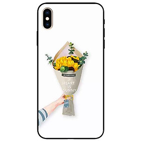 Ốp lưng in cho Iphone Xs Max Mẫu Bó Hoa Hướng Dương