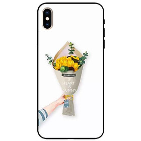 Ốp lưng in cho Iphone X/ Xs Mẫu Bó Hoa Hướng Dương