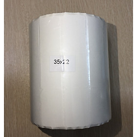 Mua Giấy decal thường in mã vạch 3 tem khổ 35x22mm (50m)