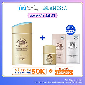 Kem chống nắng dưỡng da dạng sữa bảo vệ hoàn hảo Anessa Perfect UV Sunscreen Skincare Milk SPF 50+ PA++++ 60ml