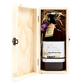 Hộp quà đơn Mật ong Cà phê 600ml-TRACYBEE