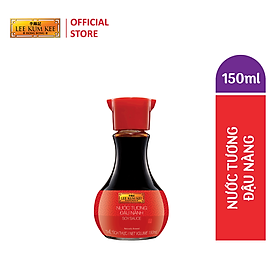Nước tương Lee Kum Kee Soy Sauce (150ml/chai) làm từ đậu nành không biến đổi gen lên men tự nhiên thuần chay