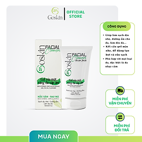 Gel Rửa Mặt Sáng Da Cấp Ẩm 150ml Goskin
