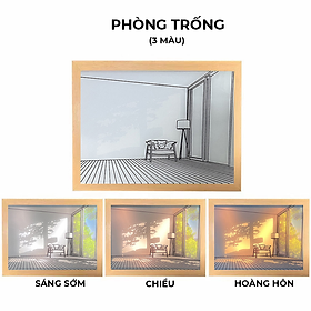 Mua Tranh đèn Led 3D phát sáng đổi màu decor bàn học  bàn làm việc  Đèn tranh Led 3D decor phòng ngủ phong cách Hàn Quốc