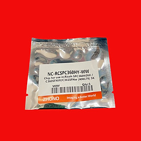 Chíp cho hộp mực máy in mầu Ricoh SP C360/ 361 ( Bộ 4 mầu hoặc mua lẻ mầu ) Hàng nhập khẩu