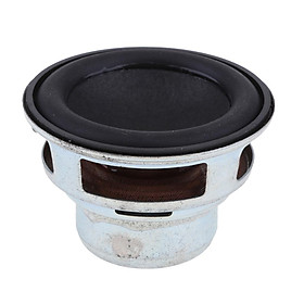 45mm 4Ohm 8W Full Range Audio Speaker Round Loudspeaker 18 Coil Rubber Edge