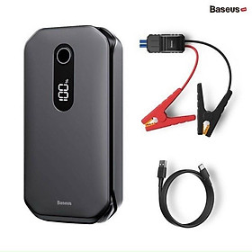 Bộ kích bình dùng cho xe hơi Baseus Super Energy Pro Car Jump Starter (5V/3A, 3in1, 12,000mAh Power Bank) - Hàng Chính Hãng  