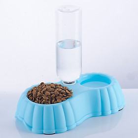 Khay ăn và uống nước bán tự động cho Pet (Bát ăn cho Chó, mèo)