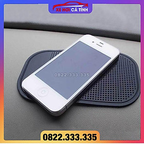 Mua Miếng dán chống trượt điện thoại trên ô tô  miếng cao su để đồ trên xe