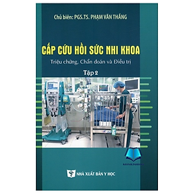 Hình ảnh Sách - Cấp cứu hồi sức nhi khoa triệu chứng, chẩn đoán và đ.iều trị tập 2 (Y)