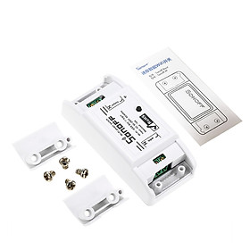 Công Tắc Điện Thông Minh Điều Khiển Từ Xa Cho Android Và IOS SONOFF Trắng (10A/2200W)