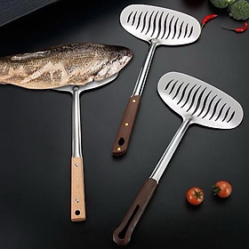 [AnhOtShop] Xẻng Lật Cá Rán Nguyên Con Cao Cấp – Bản To Chắc Chắn, Chống Cong Vênh – Dụng Cụ Lật Cá Không Làm Nát Cá