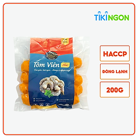 Tôm viên Tâm Lợi, loại cao cấp - Hương vị tự nhiên - Đảm bảo sức khỏe - Giao nhanh trong 3h - 200gr