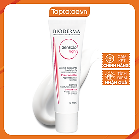 Kem Dưỡng Ẩm Cho Da Nhạy Cảm Bioderma Sensibio Light (40ml)