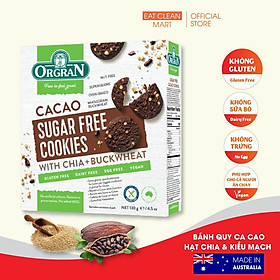 Bánh Cookie Cacao Không Đường Orgran