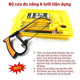 Mua Bộ Cưa Tay Đa Năng Tiện Dụng 6 lưỡi cưa (vàng)
