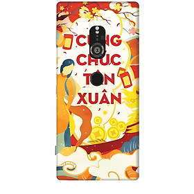Ốp lưng dành cho điện thoại SONY XZ2 Cung Chúc Tân Xuân