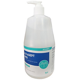 Dung dịch sát khuẩn tay nhanh Alfasept Med 1L - Phổ diệt khuẩn rộng