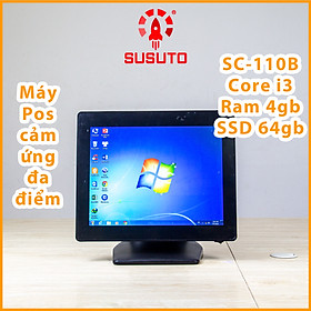 Mua Máy POS bán hàng SC-110B - Hàng chính hãng  (i3/4G DDR RAM/64G SSD/15 inch/Black/1 màn)